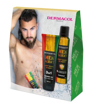 Dermacol Set cadou pentru îngrijirea corpului Men Agent Happy