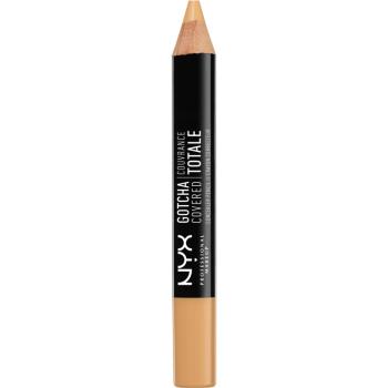 NYX Professional Makeup Gotcha Covered corector in creion culoare 10 Caramel Beige 1.4 g