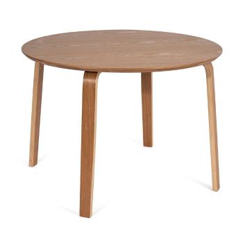 Masă dining cu aspect de stejar ø 110 cm Lana - Bonami Essentials