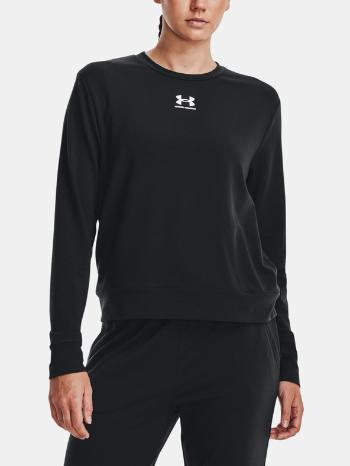 Under Armour Rival Terry Crew Tricou Negru