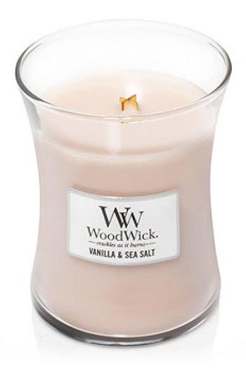 WoodWick Vaza de lumânări parfumată Vanilla & Sare de mare 275 g