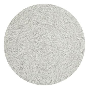 Covor alb/bej rotund de exterior  ø 200 cm - NORTHRUGS