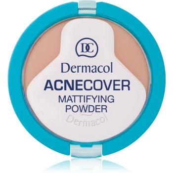 Dermacol Acne Cover pudra compacta pentru ten acneic culoare Shell 11 g