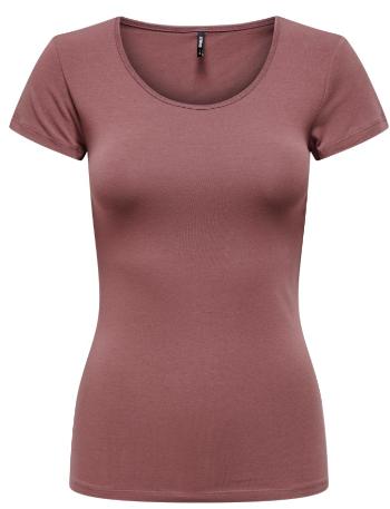 ONLY Tricou de damă ONLLIVE Regular Fit 15205059 Rose Brown M