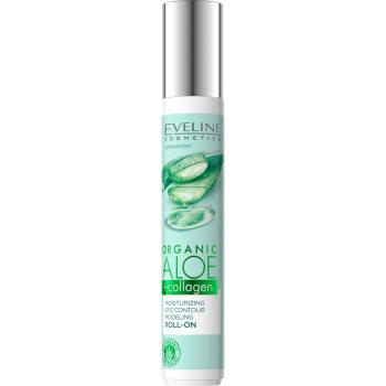 Eveline Cosmetics Organic Aloe+Collagen roll-on pentru ochi cu efect de hidratare 15 ml