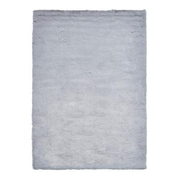 Covor Think Rugs Teddy, 80 x 150 cm, gri argintiu