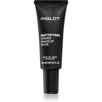 Inglot Mattifying bază de machiaj matifiantă, sub fondul de ten 20 ml