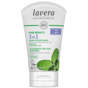 Lavera Emulsie de curățare, peeling și mască 3 in 1 (Wash, Scrub, Mask) 125 ml