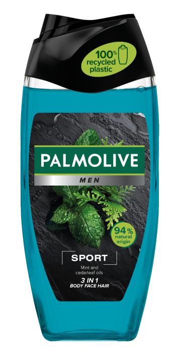 Palmolive Gel de duș revigorant 3in1 cu grapefruit și menta For Men ( Sport 3 In 1 Body & Hair Shower Shampoo) 250 ml