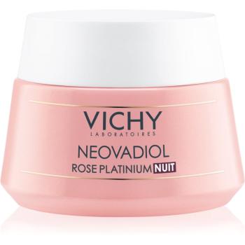 Vichy Neovadiol Rose Platinium cremă de noapte cu efect de iluminare și de regenerare pentru ten matur 50 ml