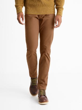 Celio Tocharles Chino Pantaloni Maro