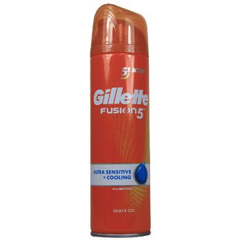 Gillette Fusion 5 Ultra Sensitiv e + Răcire (Shave Gel) 200 ml