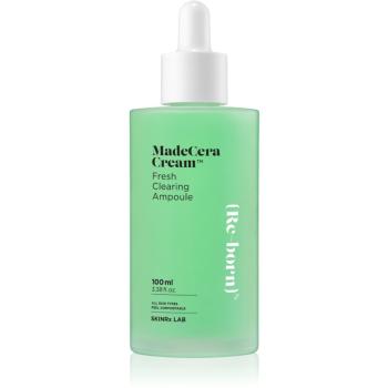 SKINRx LAB MadeCera Fresh Clearing Ampoule ser calmant și hidratant pentru ten gras si problematic 100 ml