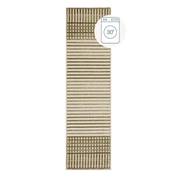 Covor tip traversă verde lavabil din janilie 60x240 cm Elton – Flair Rugs