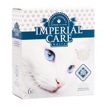 IMPERIAL CARE White, asternut igienic bentonita pisici, iasomie, 6L