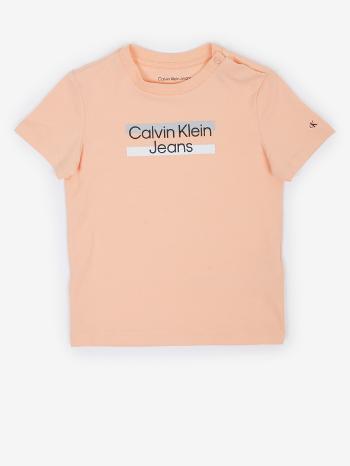 Calvin Klein Jeans Tricou pentru copii Portocaliu