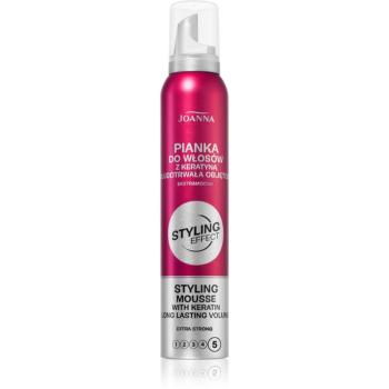 Joanna Styling Effect spumă de păr cu fixare foarte puternica 150 ml