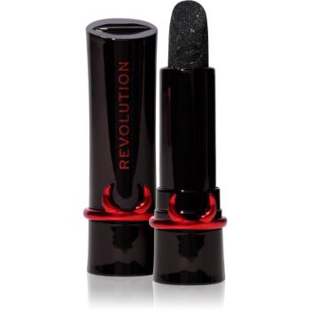 Makeup Revolution Truly Sinful Shimmer Lipstick ruj stralucitor culoare Sinful Black 3,5 g