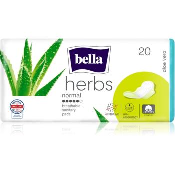 BELLA Herbs Aloe Vera absorbante fara parfum 20 buc