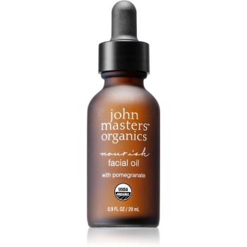 John Masters Organics All Skin Types ulei facial nutritie si hidratare 29 ml