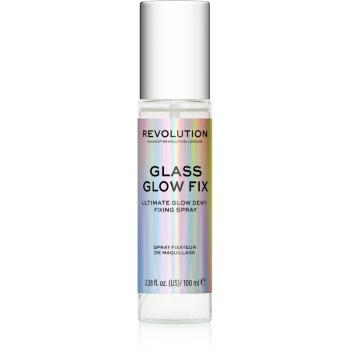 Makeup Revolution Glass spray pentru fixare și strălucire 100 ml