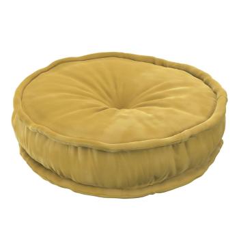 Fotoliu bean bag Posh Velvet – Yellow Tipi