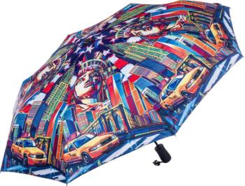 Blooming Brollies Umbrelă pliabilă completauto mată pentru femeiSKCFNY C