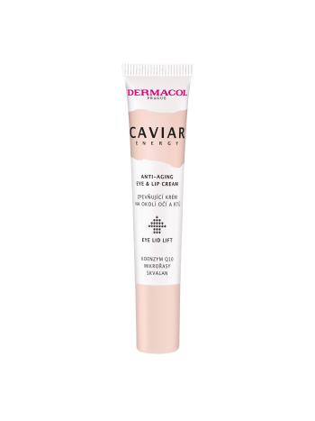 Dermacol Cremă de fermitate pentru zona ochilor și buzelor Caviar Energy (Eye & Lip Care) 15 ml