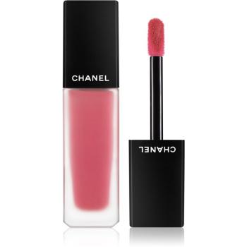Chanel Rouge Allure Ink Fusion ruj lichid mat, cu textură lejeră culoare 806 - Pink Brown 6 ml