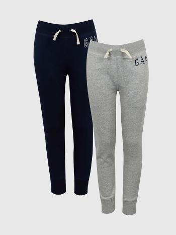 GAP Pantaloni de trening pentru copii 2 buc Albastru Gri