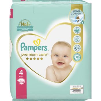 Pampers Premium Care Size 4 scutece de unică folosință 9-14 kg 34 buc