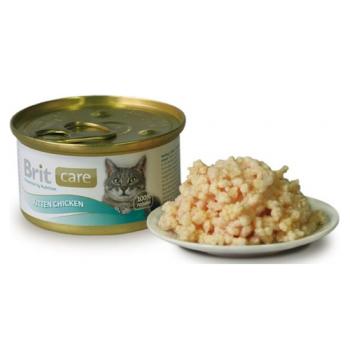 Brit Care Pisica Kitten Chicken conserva 80 g