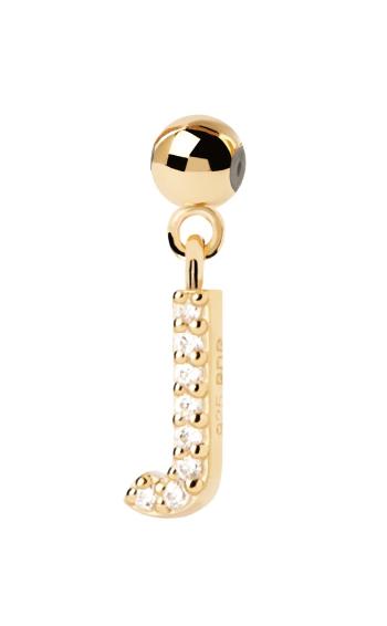 PDPAOLA Pandantiv placat cu aur ”J” Charms CH01-059-U