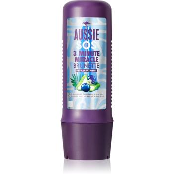 Aussie 3 Minute Miracle Brunette masca de par cu efect de regenerare si hidratare pentru părul închis la culoare 225 ml