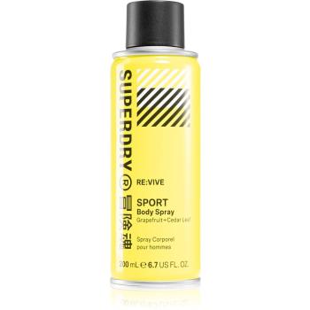 Superdry RE:vive spray pentru corp pentru bărbați 200 ml