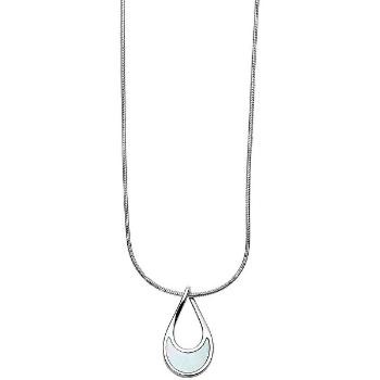 Skagen Colier din oțel pentru femei cu perle SKJ1360040