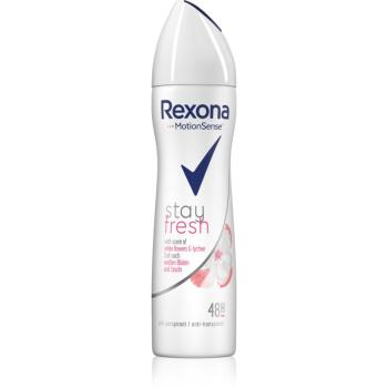 Rexona Stay Fresh White Flowers & Lychee spray anti-perspirant 48 de ore 150 ml