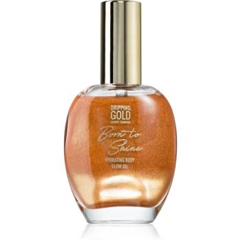 Dripping Gold Born To Shine ulei stralucitor pentru corp culoare Bronze 55 ml