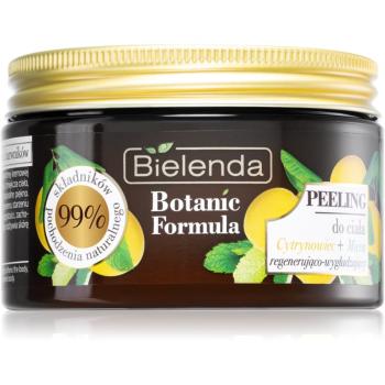 Bielenda Botanic Formula Lemon Tree Extract + Mint exfoliant de corp pentru matifiere 350 g