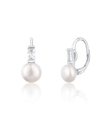 JwL Luxury Pearls Cercei fermecători din argint cu perle adevărate JL0716