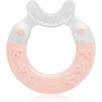 MAM Bite & Brush jucărie pentru dentiție 3m+ Pink 1 buc