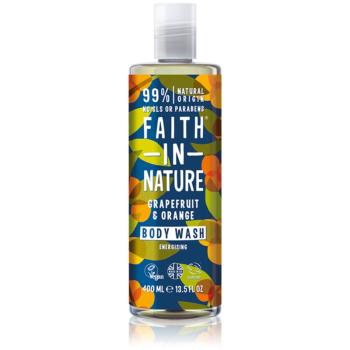 Faith In Nature Grapefruit & Orange Gel de duș energizant 400 ml