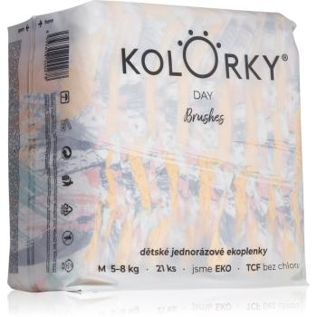 Kolorky Day Brushes scutece ECO marimea M 5-8 Kg 21 buc