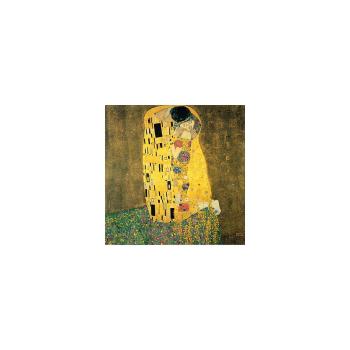 Reproducere tablou Gustav Klimt - The Kiss, 60 x 60 cm