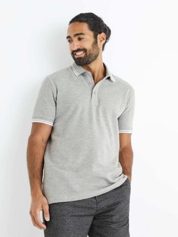 Celio Beline Polo Tricou Gri