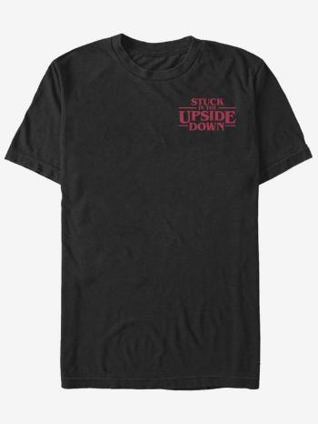 ZOOT.Fan Netflix Stuck In The Upside Down Stranger Things Tricou Negru