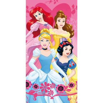 Prosop  pentru copii roz din frotir 70x140 cm Princesses – Jerry Fabrics