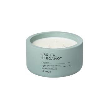 Lumânare parfumată din ceară de soia timp de ardere 25 h Fraga: Basil & Bergamot – Blomus