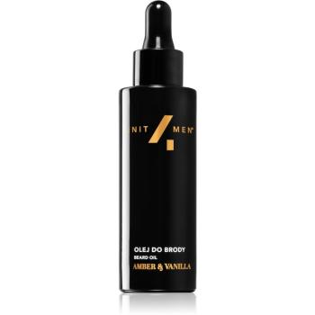 Unit4Men Beard Oil Amber & Vanilla ulei pentru barba produs parfumat 30 ml