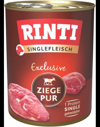 RINTI Singlefleisch Exclusive Goat Pure conserva monoproteina pentru caini 800 g capra